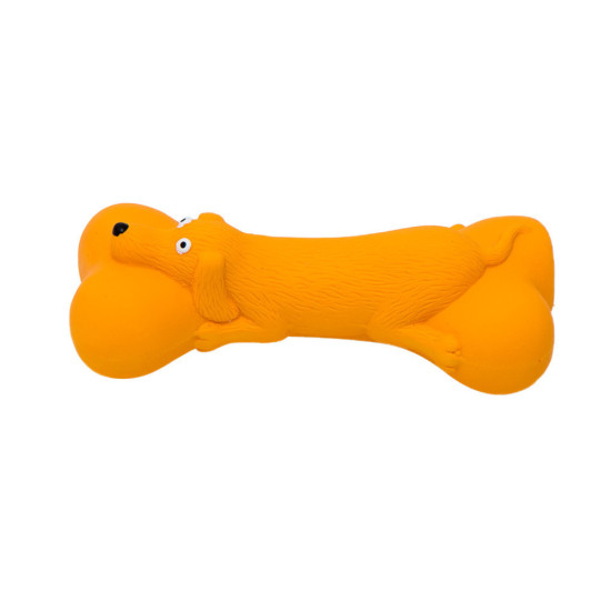 Іграшка для собак Eastland Кісточка з мордою собаки 12 см (6970115700598)