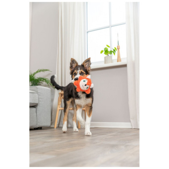 Іграшка для собак Trixie Лисиця з ефектом пам'яті 11 см помаранчева (4047974360217)