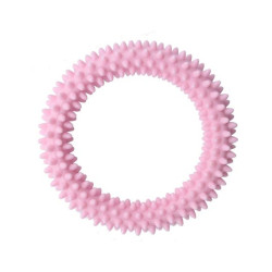 Іграшка для собак MISOKO&CO Кільце з шипами рожеве 11 см (BEITR00030-RO)