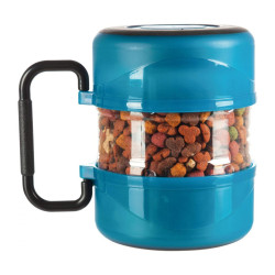 Посуд для собак Trixie Дорожній набір: Бокс 2 л + 2 миски по 750 мл (4011905024912)