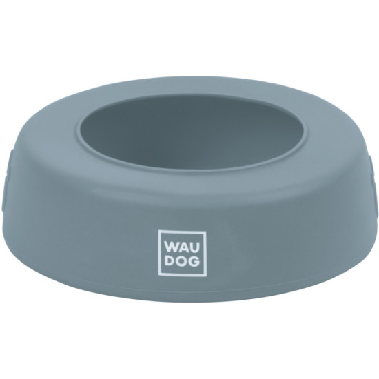 Посуд для собак WAUDOG Silicone Миска-непроливайка 1 л сіра (507911)