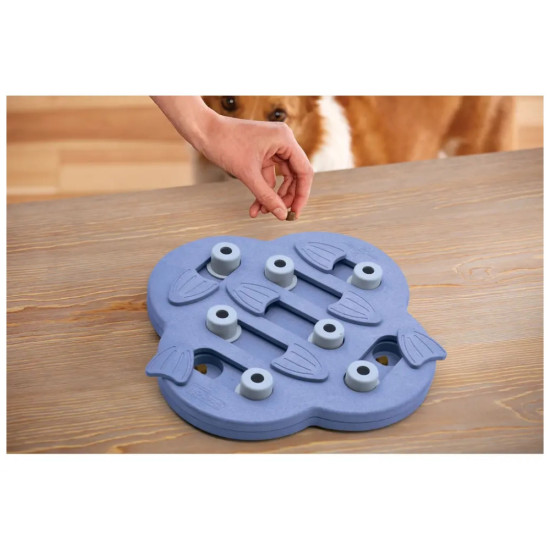 Іграшка для собак Nina Ottosson інтерактивна "Сховище" фіолетова (0700603695404)