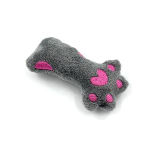 Іграшка для котів Hippie Pet Лапка сіра 10.5 см (HIPCT2304053P)