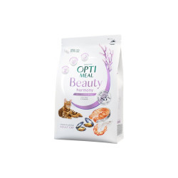 Сухий корм для кішок Optimeal Beauty Harmony беззерновий на основі морепродуктів 4 кг (4820215366069)