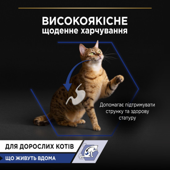 Вологий корм для кішок Purina Pro Plan Adult Indoor Nutrisavour Для кішок, що живуть у приміщенні З лососем 85 г (8445290172990)