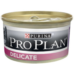 Вологий корм для кішок Purina Pro Plan Delicate З індичкою 85 г (8445290173317)