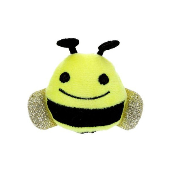 Іграшка для котів Hippie Pet Бджілка жовта 8 см (HIPCT21030G)