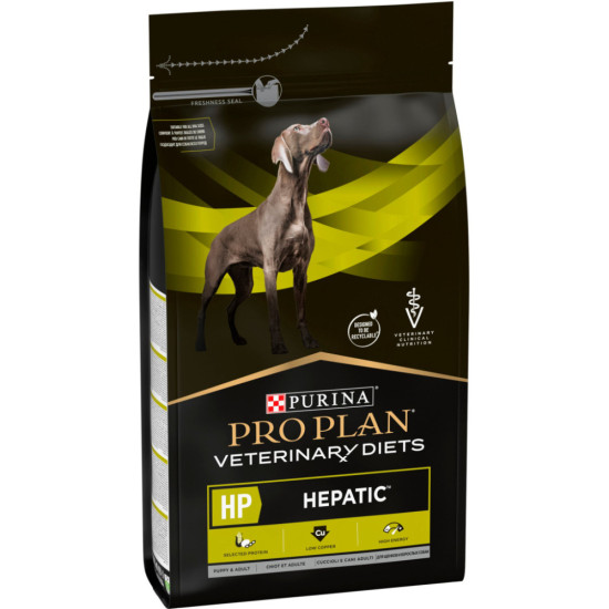 Сухий корм для собак Purina Pro Plan Veterinary Diets HP Hepatic Для підтримання функції печінки при хронічній печінковій недостатності 3 кг (7613034996312)