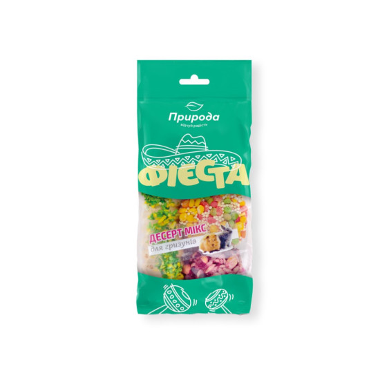 Ласощі для гризунів Природа Фієста «Десерт-мікс» 70 г (4820157401590)