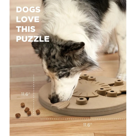 Іграшка для собак Nina Ottosson інтерактивна "Ребус" бежева (0700603673372)