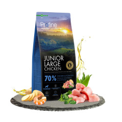 Сухий корм для собак Profine Junior Large Chicken and Potatoes для цуценят та юніорів великих порід 12 кг (8595602569960)