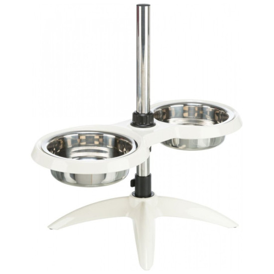Посуд для собак Trixie на регульованій підставці (4011905250076)