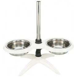 Посуд для собак Trixie на регульованій підставці (4011905250076)