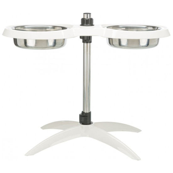 Посуд для собак Trixie на регульованій підставці (4011905250076)