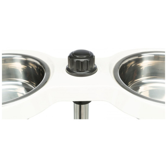 Посуд для собак Trixie на регульованій підставці (4011905250076)