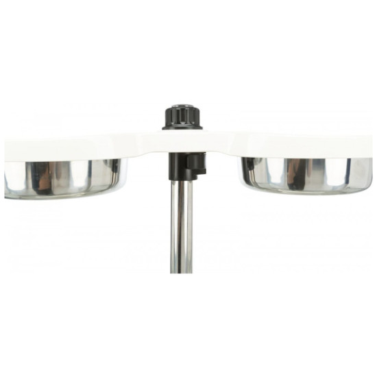 Посуд для собак Trixie на регульованій підставці (4011905250076)