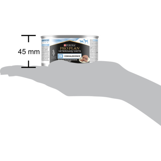 Вологий корм для кішок Purina Pro Plan Veterinary Diets CN Convalescence Одужання після операцій Мус для котів та собак 195 г (8445290092939)