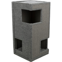 Дряпка (кігтеточка) для котів Trixie Gabriel Башта 38х38х78 см сіра (4011905449883)