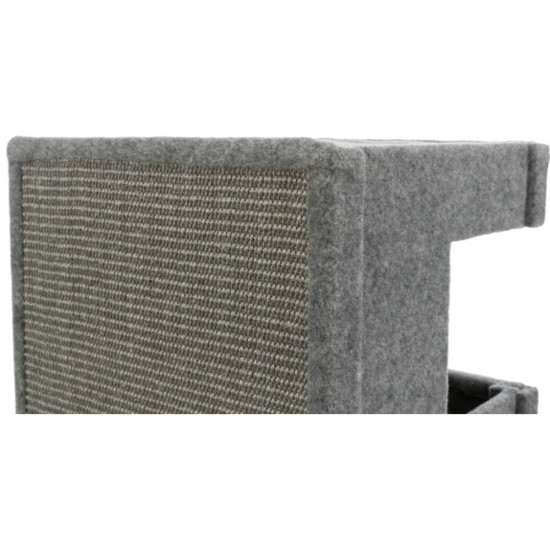 Дряпка (кігтеточка) для котів Trixie Gabriel Башта 38х38х78 см сіра (4011905449883)