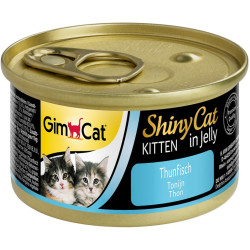 Консерви для котів GimCat Shiny Kitten Для кошенят з тунцем 70 г (4002064413358)
