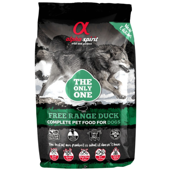 Сухий корм для собак Alpha Spirit The Only One Free Range Duck 12 кг (8436586310301)