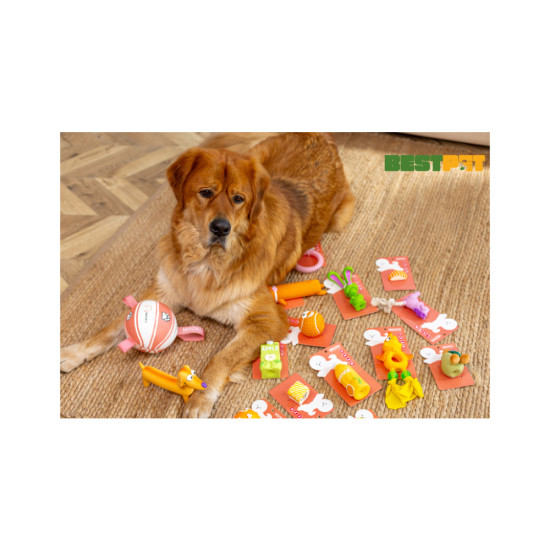 Іграшка для собак MISOKO&CO Пляшки яблучного соку 11 см (BEIRJ03707)