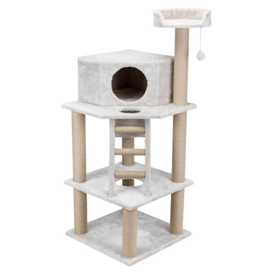 Дряпка (кігтеточка) для котів Trixie Marlena 151 см (світло-сіра) (4011905448107)