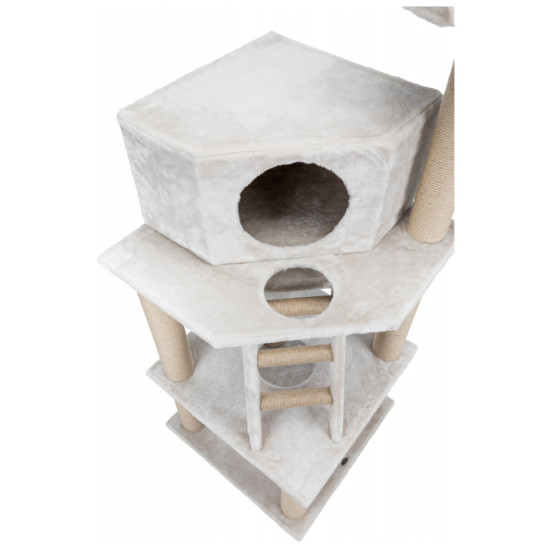 Дряпка (кігтеточка) для котів Trixie Marlena 151 см (світло-сіра) (4011905448107)