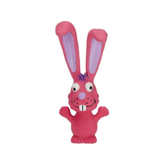 Іграшка для собак MISOKO&CO Вухатий кролик рожевий 17 см (BEIRJ01572)