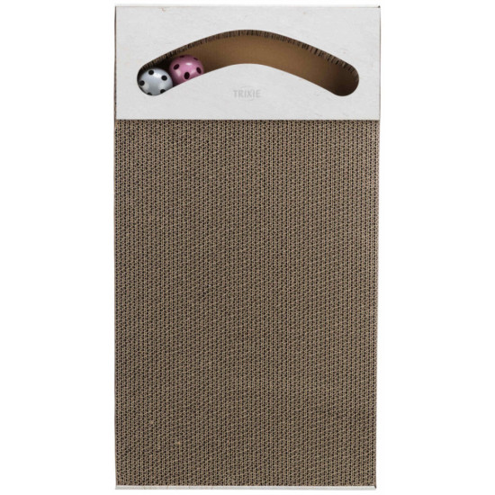 Дряпка (кігтеточка) для котів Trixie XXL картон 70×6×38 см (бежева) (4011905480329)