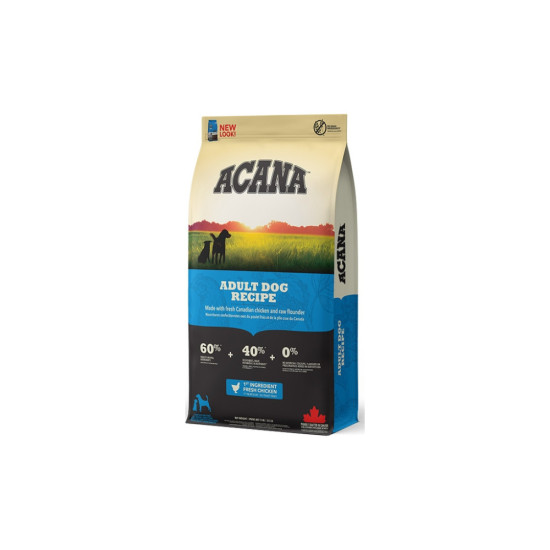 Сухий корм для собак ACANA Adult Dog Recipe 17 кг (0064992525170)