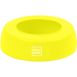 Посуд для собак WAUDOG Silicone Миска-непроливайка 1 л жовта (50798)