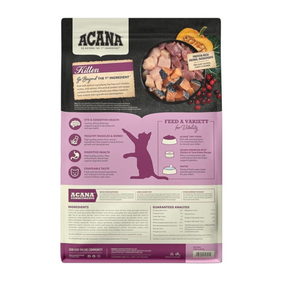 Сухий корм для кішок ACANA Highest Protein Kitten Recipe 1.8 кг (0064992723255)