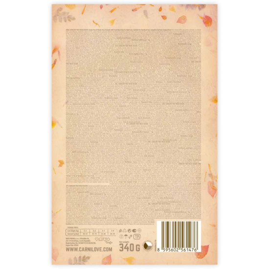 Сухий корм для кішок Carnilove True Fresh Cat Chicken 340 г (8595602561476)